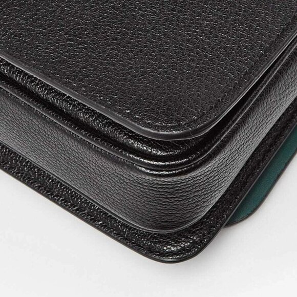 Burberry Black Leather Medium D-Ring Crossbody Bag - Picture 3 of 11